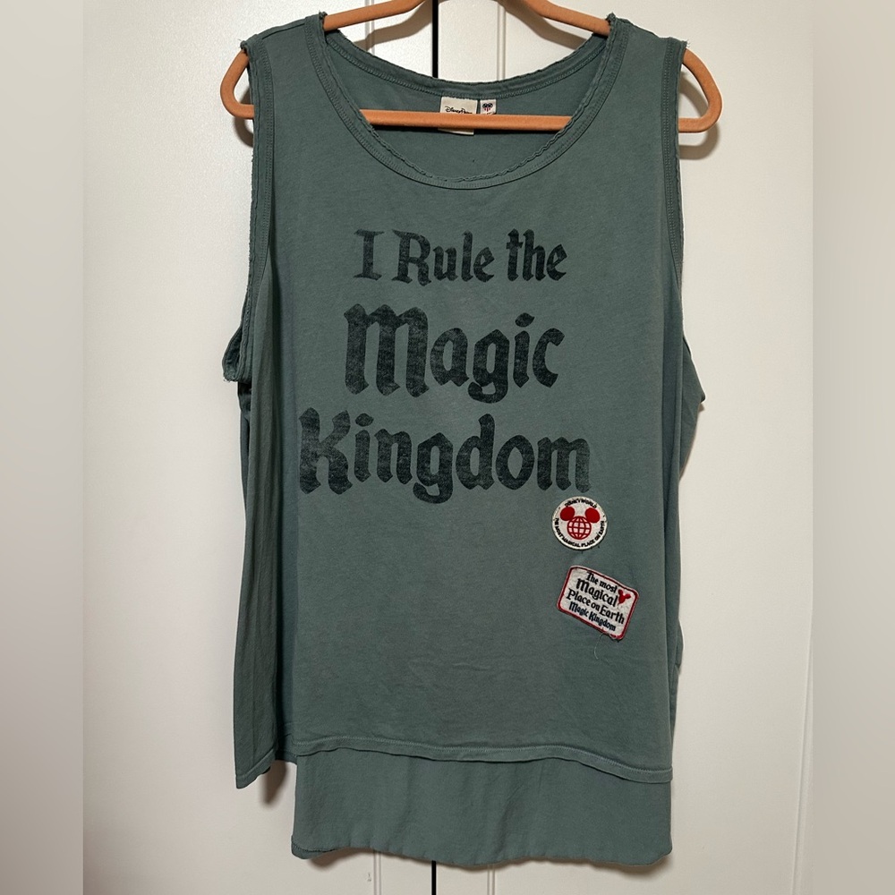 Disney Parks Forever Collection By Junk Food Magic Kingdom Tank Top XXL